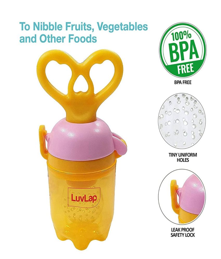 Silicone FoodorFruit Yellow and Pink